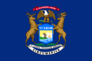 Michigan state flag